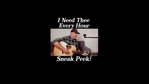 I NEED THEE EVERY HOUR #promo #weeklymusic #musicvideo #coversong #hymn #indieartist #shorts