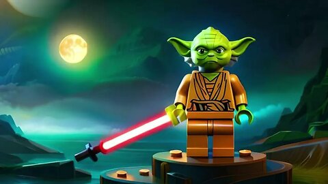 Lego Star Wars Yoda - AI generated 2023