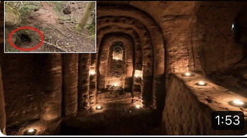 Knights Templar's Secret Temple Found In Rabbit Hole!