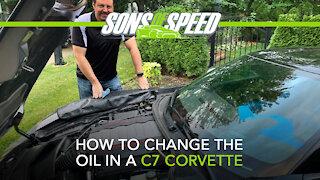 How to Change the Oil in a C7 Corvette Dry Sump Z51 & Grand Sport