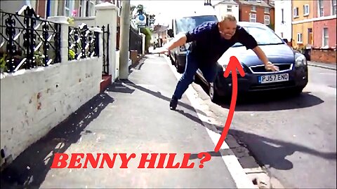 British Road Rage Goes Benny Hill