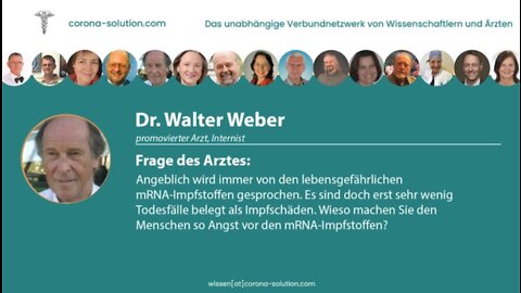 Interview Corona-Solution mit Dr. Walter Weber am Tag 1, 04.02.2022