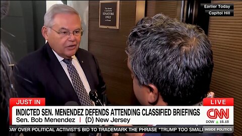 Democrat Sen Bob Menendez Defends Attending Classified Briefings