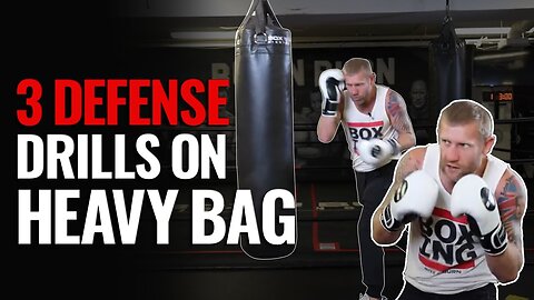 Heavy Bag Boxing Defense Drills (No Partner NEEDED!!)