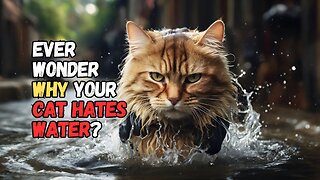 Ever Wonder Why Your Cat Hates Water?