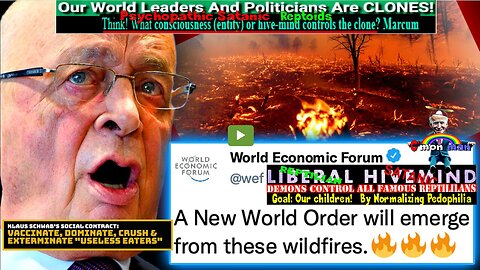 WEF Caught Paying Arsonists To 'Burn Down the World' as Part of Sick Depopulation Plan