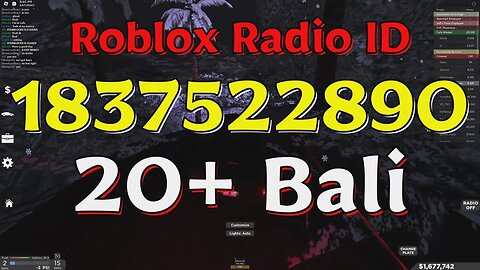 Bali Roblox Radio Codes/IDs