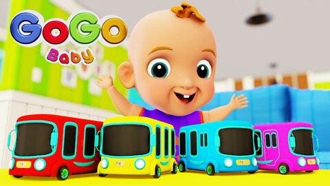 Ten Little Buses - Kids Songs & Nursery Rhymes | BEST SONGS FOR KIDS