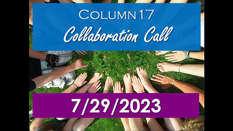 Column17 Collaboration Call: 7/29/2023