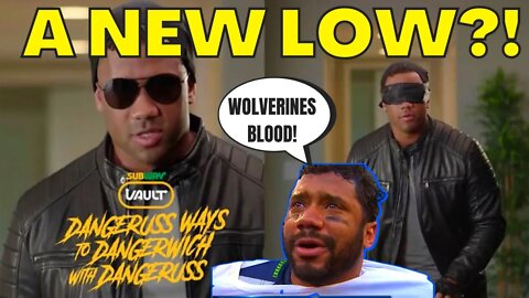 Russell Wilson's New Subway Ad SKYROCKETS Broncos' QB CRINGE & He's Got Wolverine's Blood!
