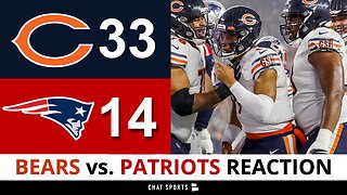 Chicago Bears DOMINATE Patriots: Justin Fields SHINES And Mac Jones Struggles