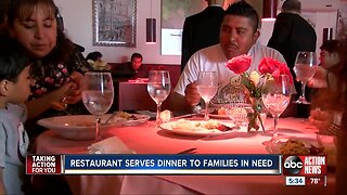 Donatello Restaurant keeps Thanksgiving tradition alive by providing dinner for families