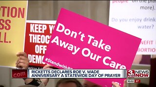 Ricketts proclaims Roe v. Wade anniversary a Statewide Day of Prayer to end abortion