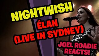 Nightwish Élan Live in Sydney 2016 - Roadie Reacts