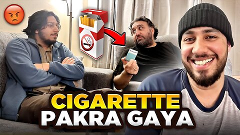 Papa Ne Cigarette Pakar Liye | Bohat Gussa Ho Gaye 😡