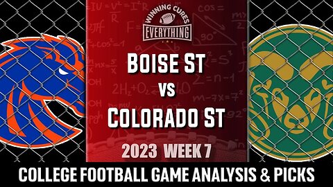 Boise State vs Colorado State Picks & Prediction Against the Spread 2023 College Football Analysis