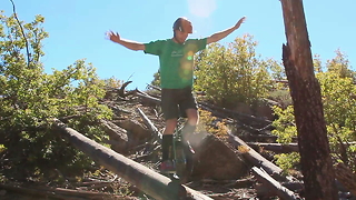 World Champion Unicyclist Max Schulze Shows Off His Skills