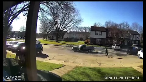 Doorbell video shows man shooting at woman in Sterling Heights