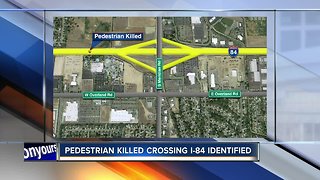 Pedestrian killed crossing I-84 in Meridian identified