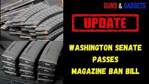 Washington State Magazine Ban Passes State Senate