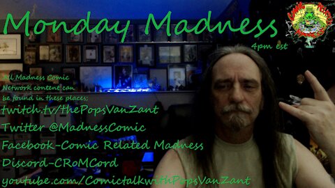 Monday Madness w/Pops Van Zant & the Richness 6-21-21