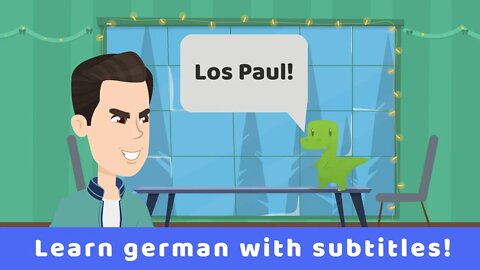 Deutsch lernen | Dialog | Paul kommt näher!😥⏰| Wortschatz | Verben
