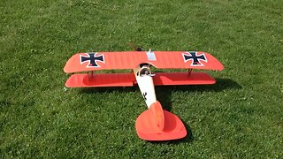 Parkzone Albatros D.Va WWI Warbird BNF - Second Flight in Wind