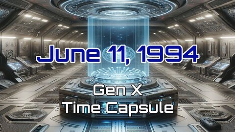 June 11th 1994 Gen X Time Capsule