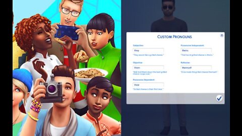 RapperJJJ LDG Clip: Latest Sims 4 Update Adds Custom Pronouns For All