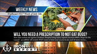 IWR News for July 5th | Will You Need a Prescription to Not Eat Bugs?