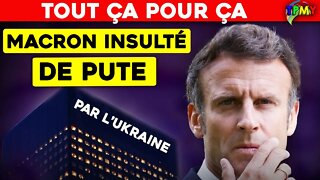 Le président de la République Emmanuel Macron traité de "pute" par un média ukrainien #tpmy #soral