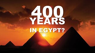 400 Years in Egypt . . . ? | Torah Menorah
