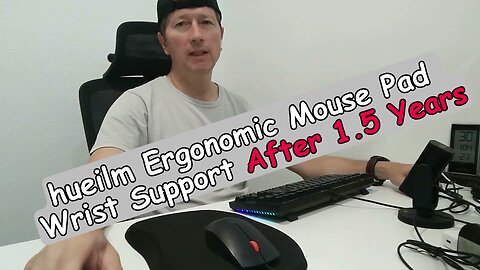 hueilm Ergonomic Mouse Pad With Wrist Support, 1 1/2 Years Experience (Review)