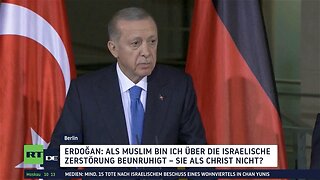 Umstrittener Besuch Erdoğans in Berlin: Kritik an Äußerungen über Hamas