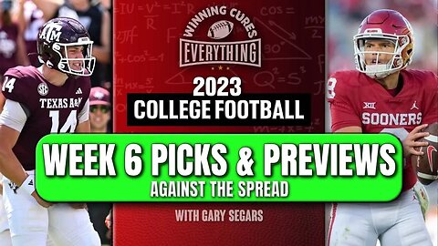 College Football Week 6 2023 Spread Picks & Predictions | 20 games!