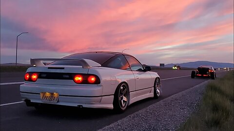 Driving my Nissan 240sx on an Ultimate Road Trip