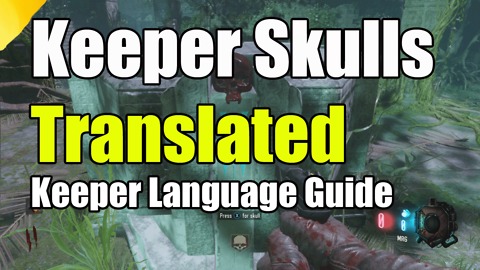 Black Ops 3 Zetsubou No Shima Keeper Language Translated on Skulls "Nan Sapwe Keeper code"