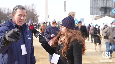 Sen. Rick Santorum: Why the Media Ignores the March For Life | March For Life 2022