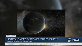 Super earth discovered outside solar system