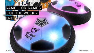 Game ... or Games ... of the Week - The Weekend Edition for 10.13.2023