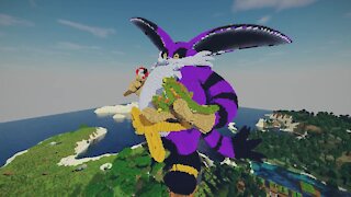 Minecraft Big The Cat Build - Sonic