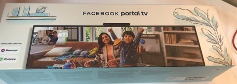 Using ZooM on FB Facebook Meta Portal TV Big Screen Smart Video Group Calling Your TV 899-00081-02