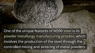 What is M390 Steel