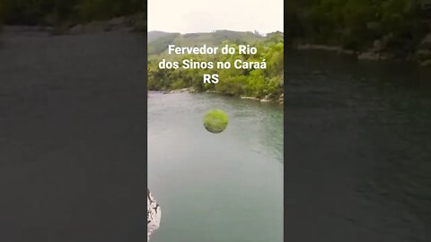 FERVEDOR DO RIO DOS SINOS NO CARAÁ RS #cascatas #turismorural #trilhas