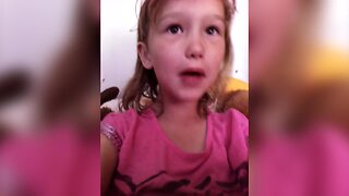 Girl Sings Made-Up Song about Pageants