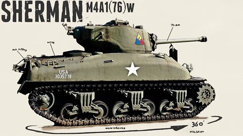 M4A1(76) Sherman - Walkaround - Vielsalm.