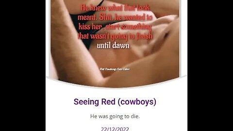 Seeing Red (cowboys)