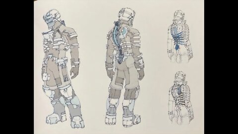 Art of Dead Space: Issac Clarke