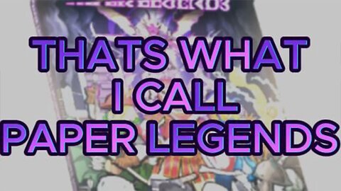 HYPER PAPER LEGENDS PROMO #1