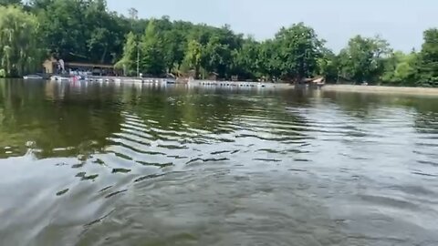 at the zoo -Sibiu Romania 🇷🇴 with the Boat on Lake